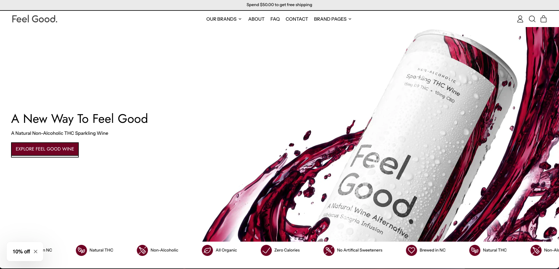 SipFeelGood.co screenshot
