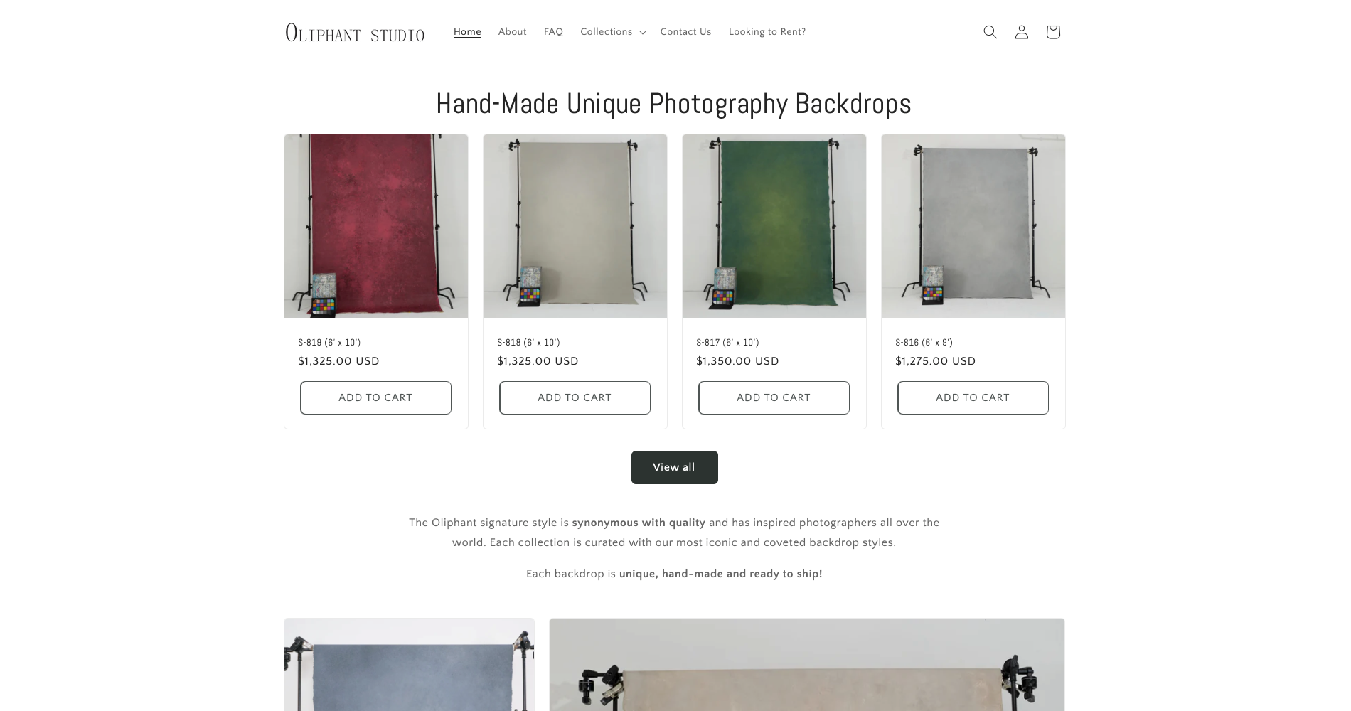 Oliphant Studios Shop